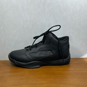 Fila Black High-Top Sneakers Casual Walking Ankle Shoes